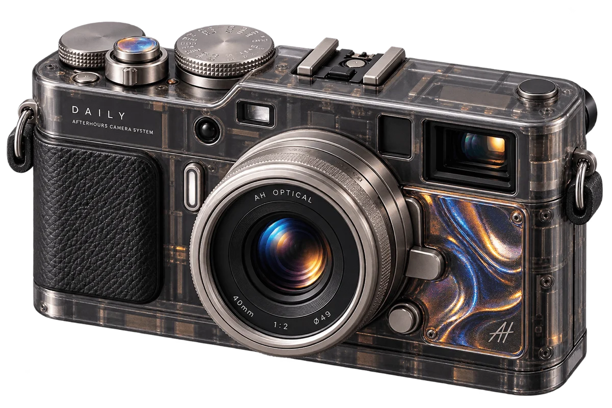 DAILY 01 — camera portrait